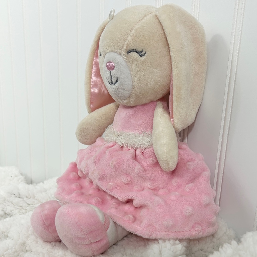 Baby Starters Ella Bunny Plush Doll 11” – Soft Lovey Stuffed Animal